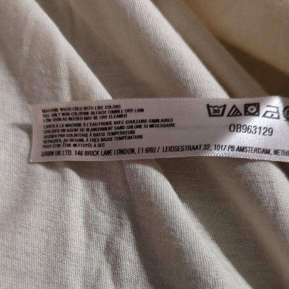 FP Beach Free People Elegant Cream Maxi Dress Size Small - Picture 9 of 13